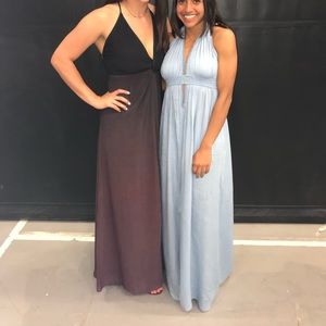 Maroon formal dress- Tobi